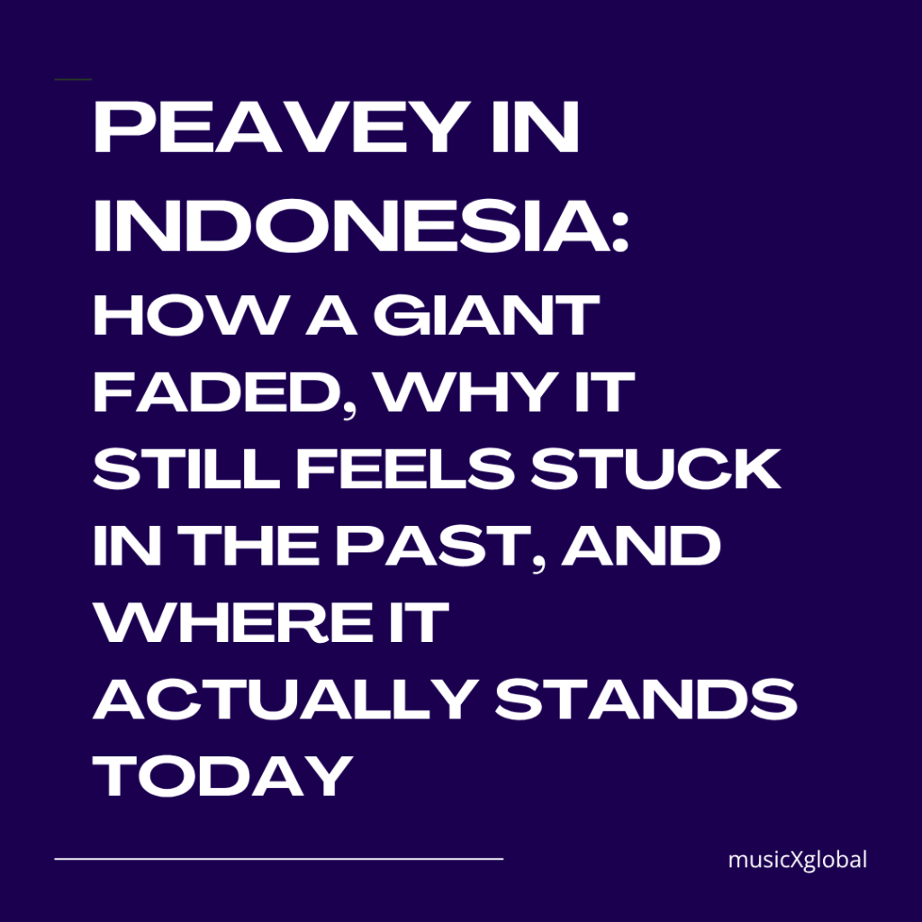 Peavey in Indonesia:
